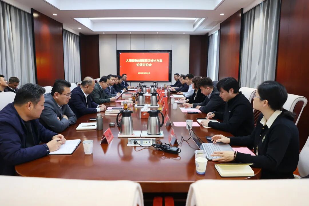 大理峪融创园项目设计方案论证会召开
