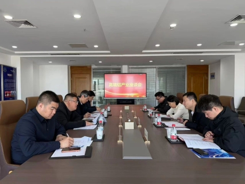 市高端铝产业链专班赴滨州铝协对接调研