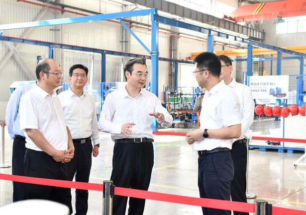 史志军到宁淮智能制造产业园调研