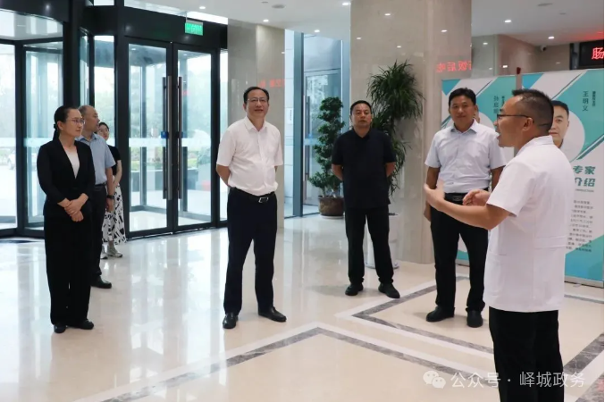 张熙滨、姜妍带队调研重点项目建设工作