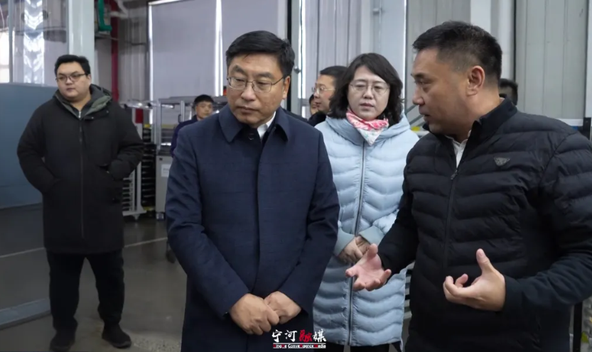 区领导到未来科技城调研服务部分重点企业